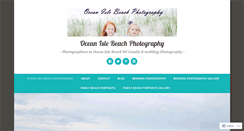 Desktop Screenshot of oceanislebeachphotography.com